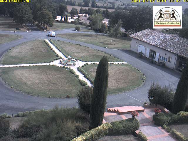 Webcams en direct chteau de Barbet, Lombez, France